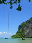 หาดไร่เลย์ หาดไร่เลย์ตะวันออก อ่าวไร่เลย์ตะวันออก อ.เมือง จ.กระบี่ 